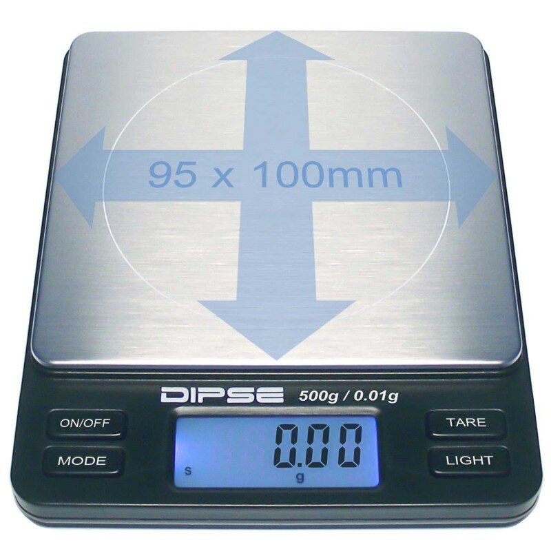 Dipse - Digitalwaage - TP-500 - 500g/0.01g