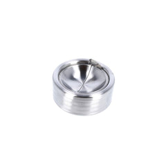 Kippaschenbecher - Edelstahl silber
