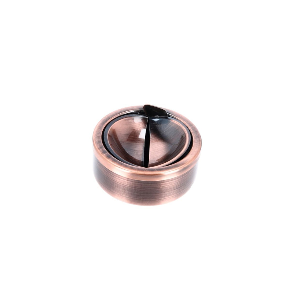 Kippaschenbecher - Edelstahl bronce