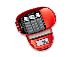 On Balance DJ-100 Waage, rot - 100g x 0.01g
