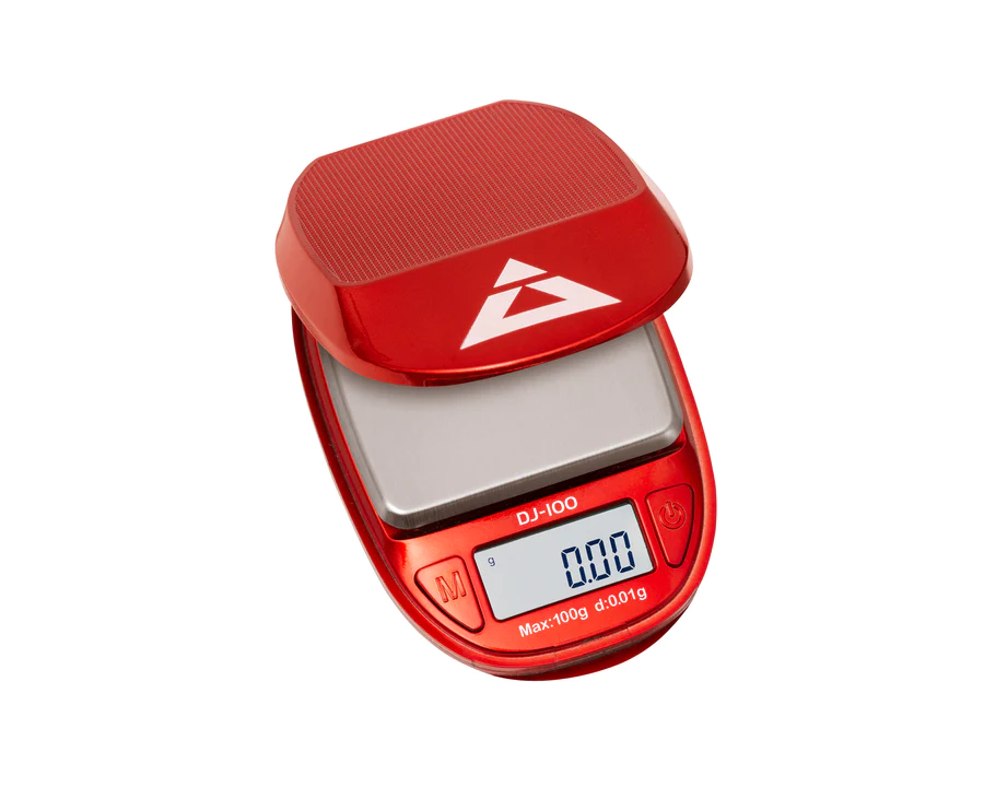 On Balance DJ-100 Waage, rot - 100g x 0.01g