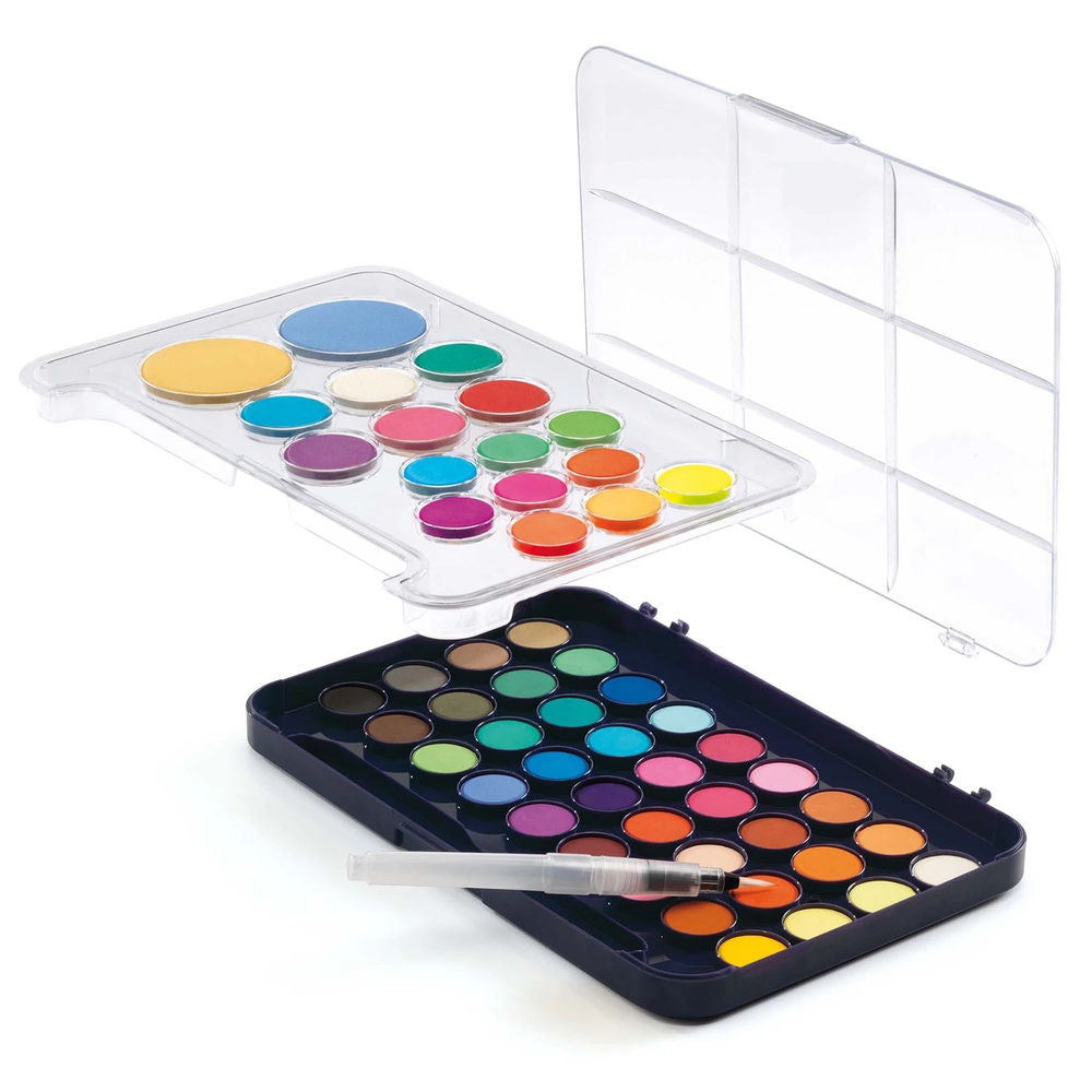 Djeco 50 Wasserfarben