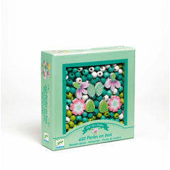 Djeco Holzperlen Blumen