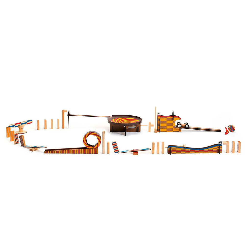 Djeco Kettenreaktionsspiel Zig & Go, 45 Teile
