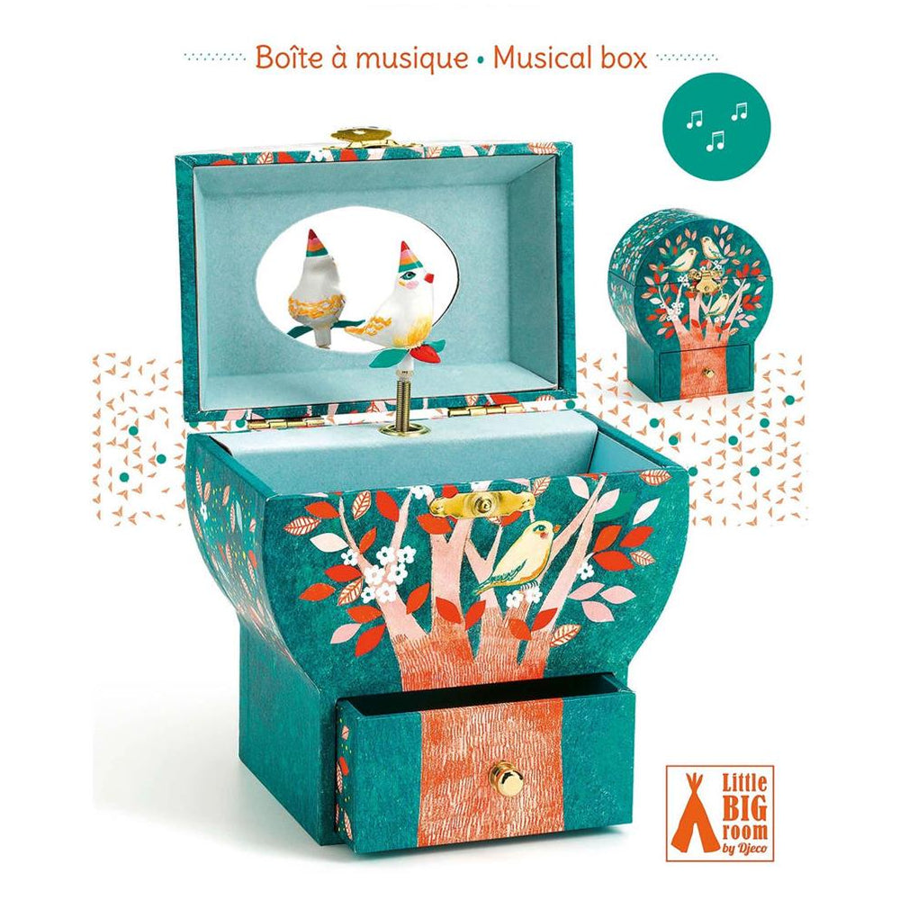 Djeco Musikspieldose Vogel