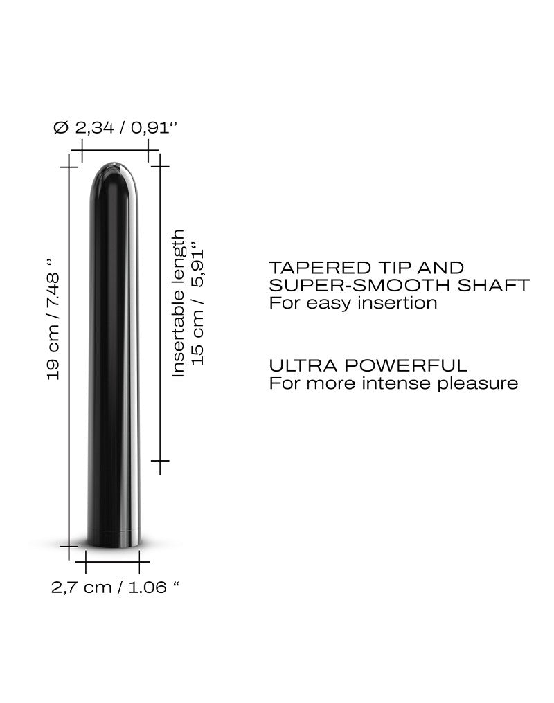 Dorcel - Black Muse 2.0 - Bullet-Vibrator - Schwarz