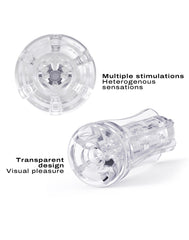 Dorcel - Deep Blow Multi Sensation - Hülle für Masturbator - Transparent