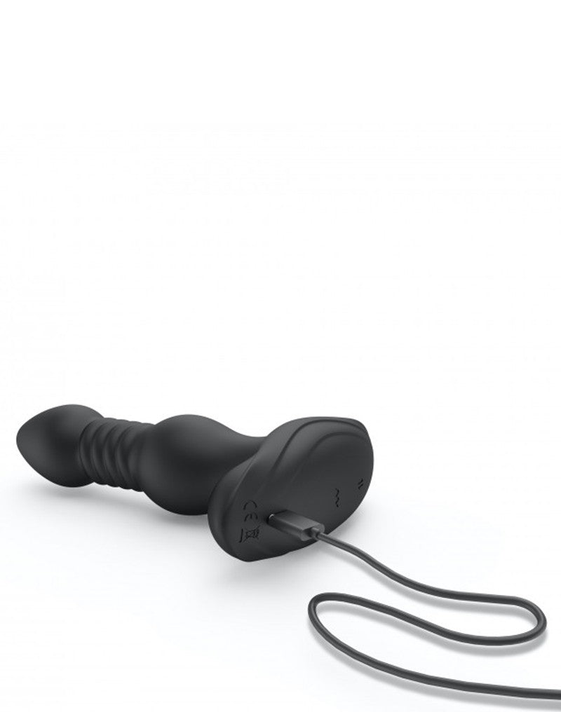 Dorcel - Deep Stormer - Vibrierender Plug mit Fernbedienung - Schwarz - 6072486