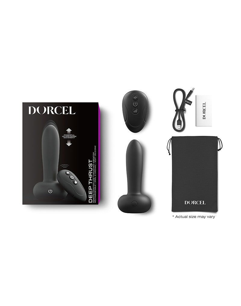 Dorcel - Deep Thrust - Schubvibrator mit Fernbedienung