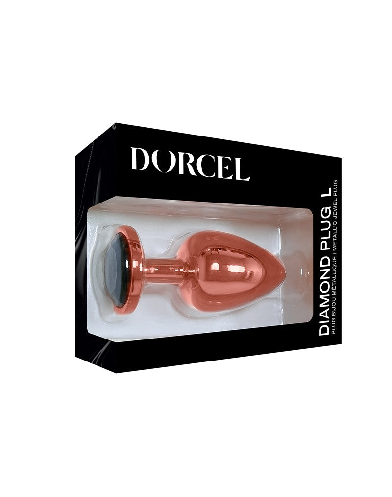 2: Dorcel - Diamond Plug L - Butt Plug - Rose