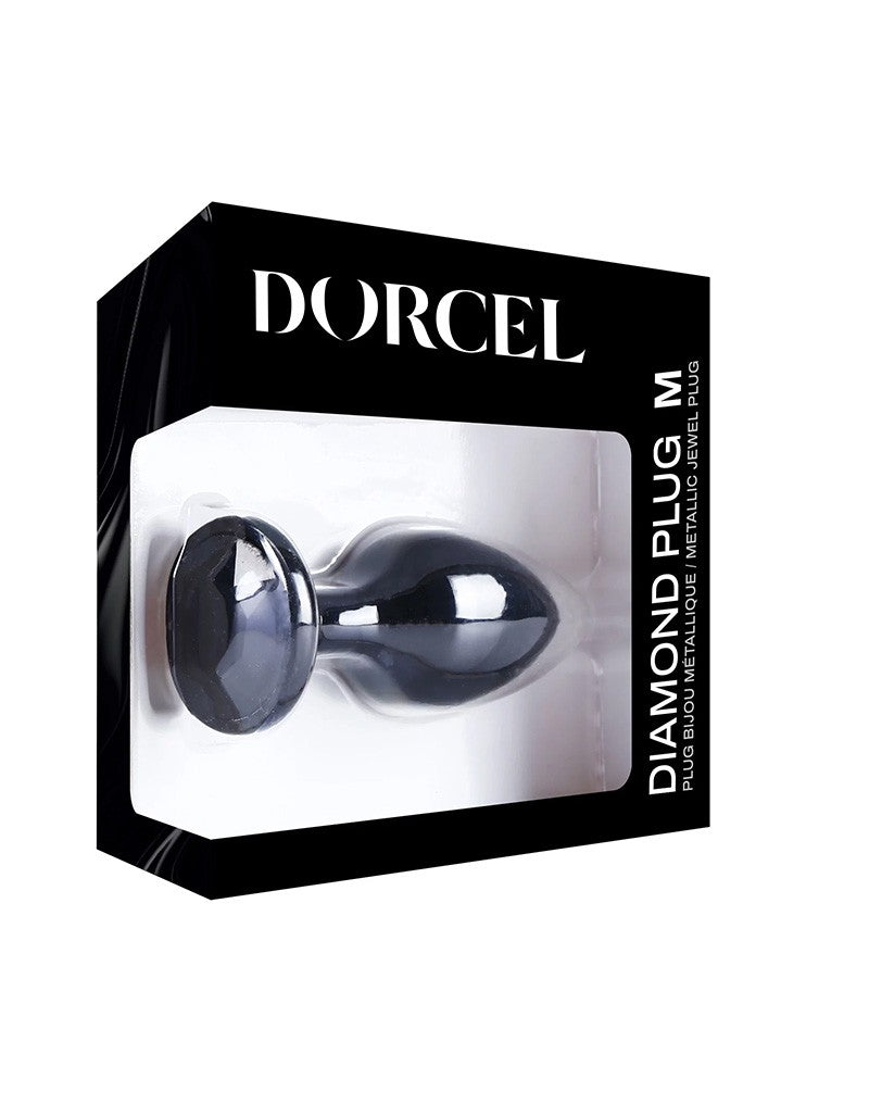 2: Dorcel - Diamond Plug Größe M - Butt Plug - Schwarz