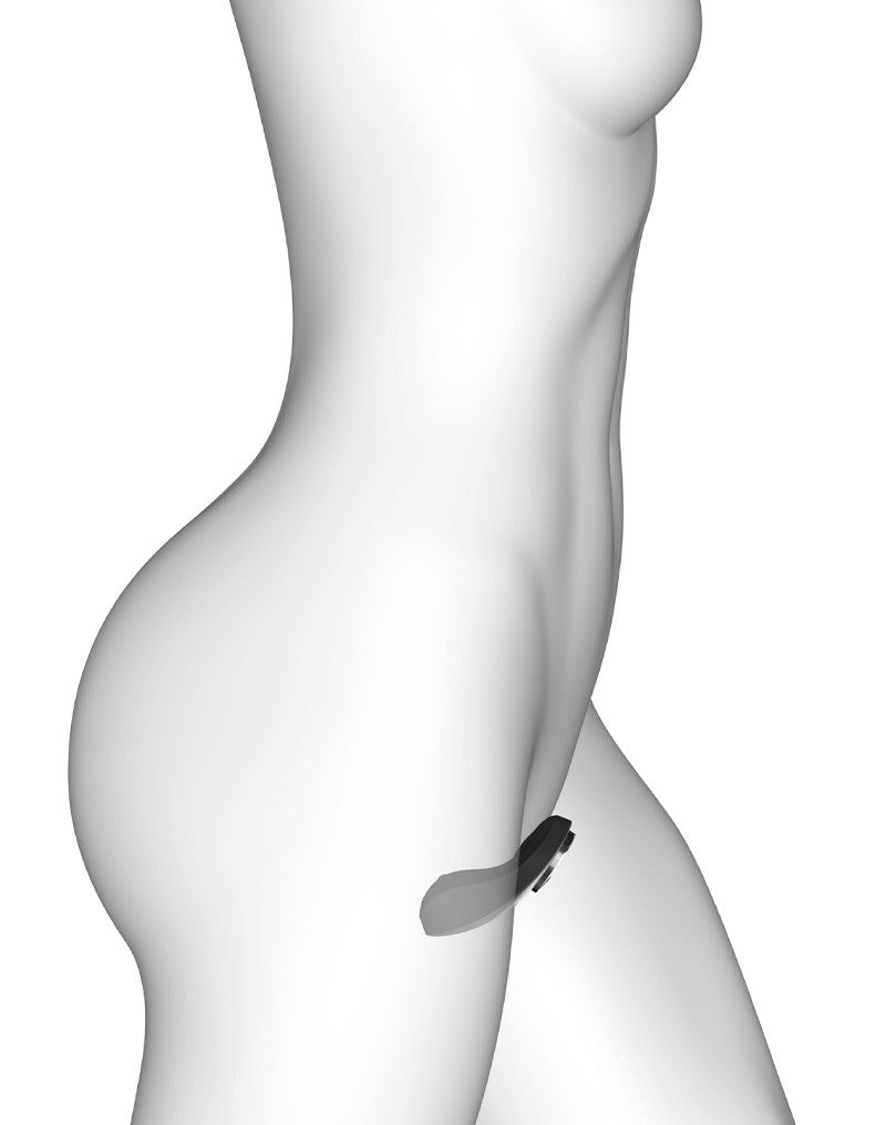 Dorcel - Discreet Vibe + - Panty-Vibrator mit Fernbedienung - Schwarz