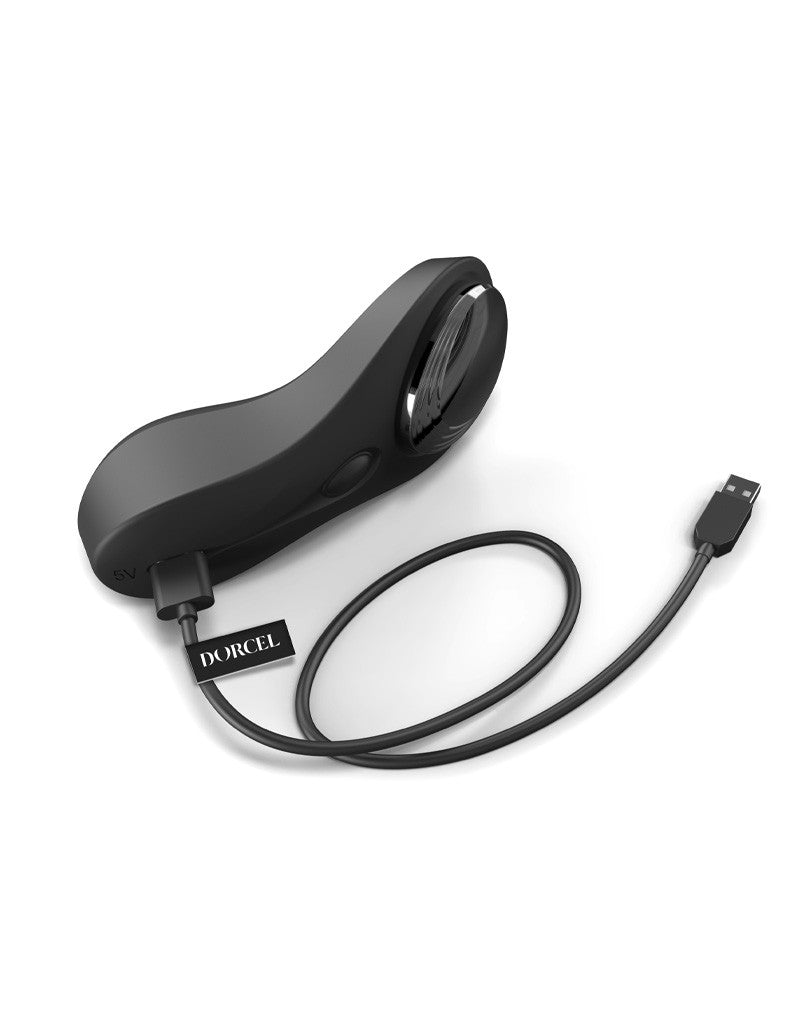 Dorcel - Discreet Vibe + - Panty-Vibrator mit Fernbedienung - Schwarz