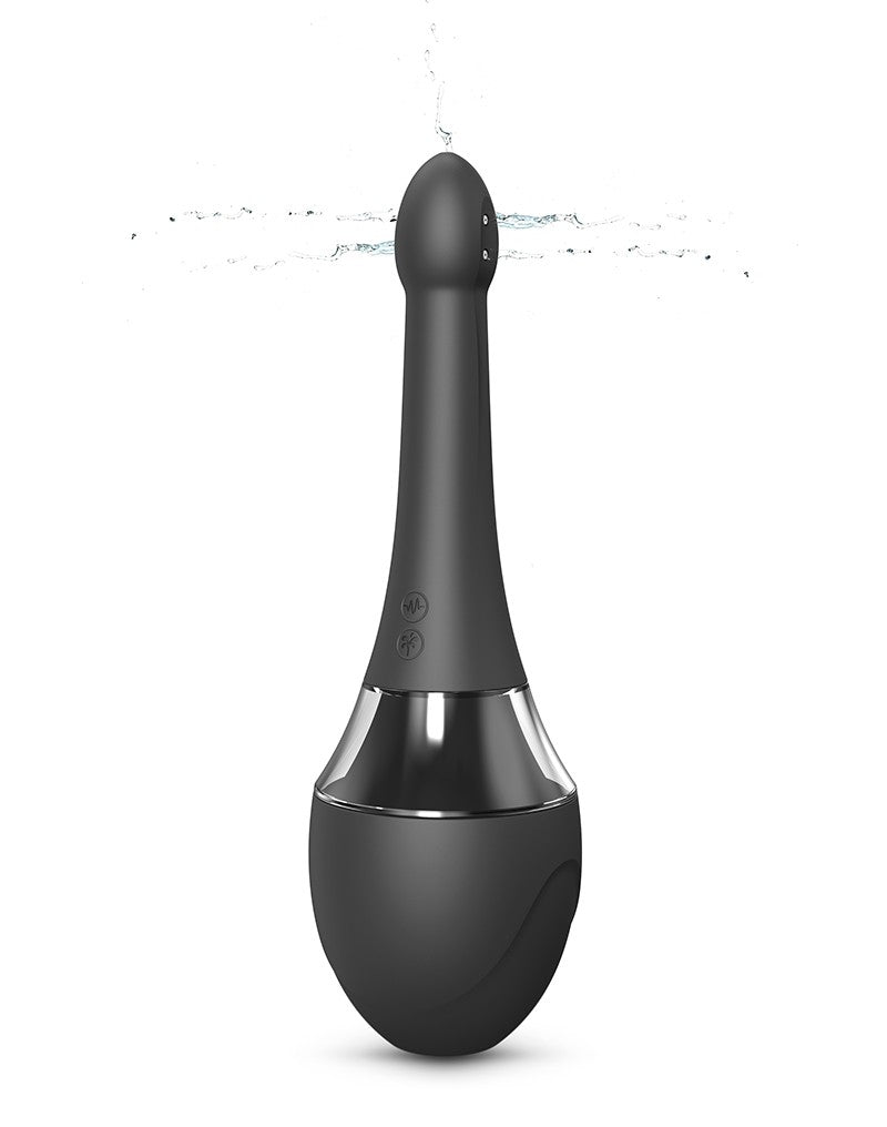 Dorcel - Douche Mate Pro - Analreiniger und Vibrator - Schwarz 6072561