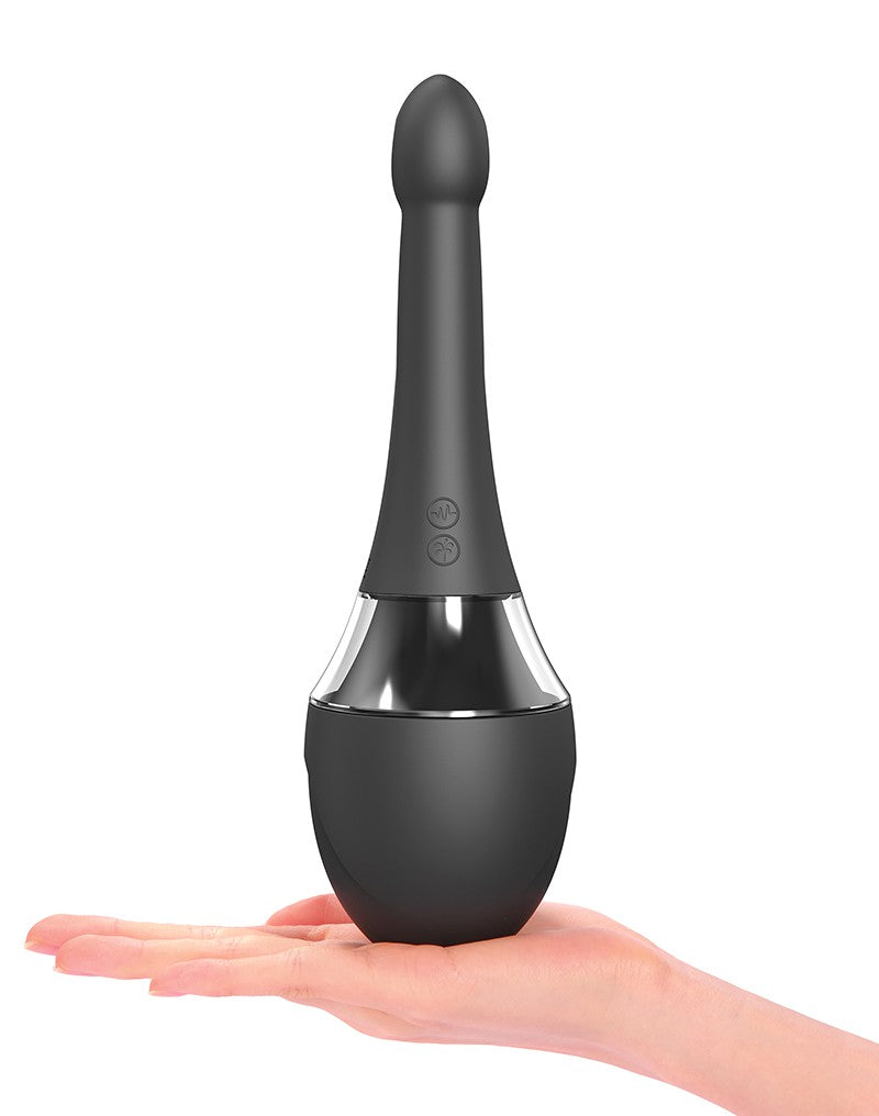 Dorcel - Douche Mate Pro - Analreiniger und Vibrator - Schwarz 6072561