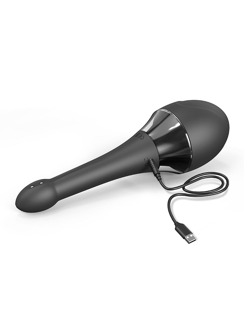 Dorcel - Douche Mate Pro - Analreiniger und Vibrator - Schwarz 6072561
