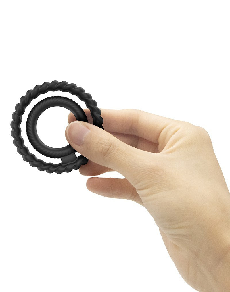 Dorcel - Dual Ring - Cock Ring - Schwarz - 6072547
