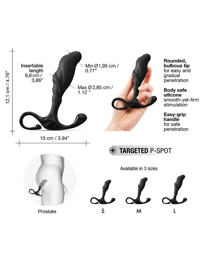 Dorcel - Expert-P Größe L - Prostata-Plug - Schwarz