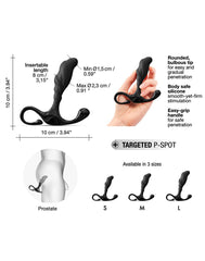 Dorcel - Expert-P Größe S - Prostata-Plug - Schwarz