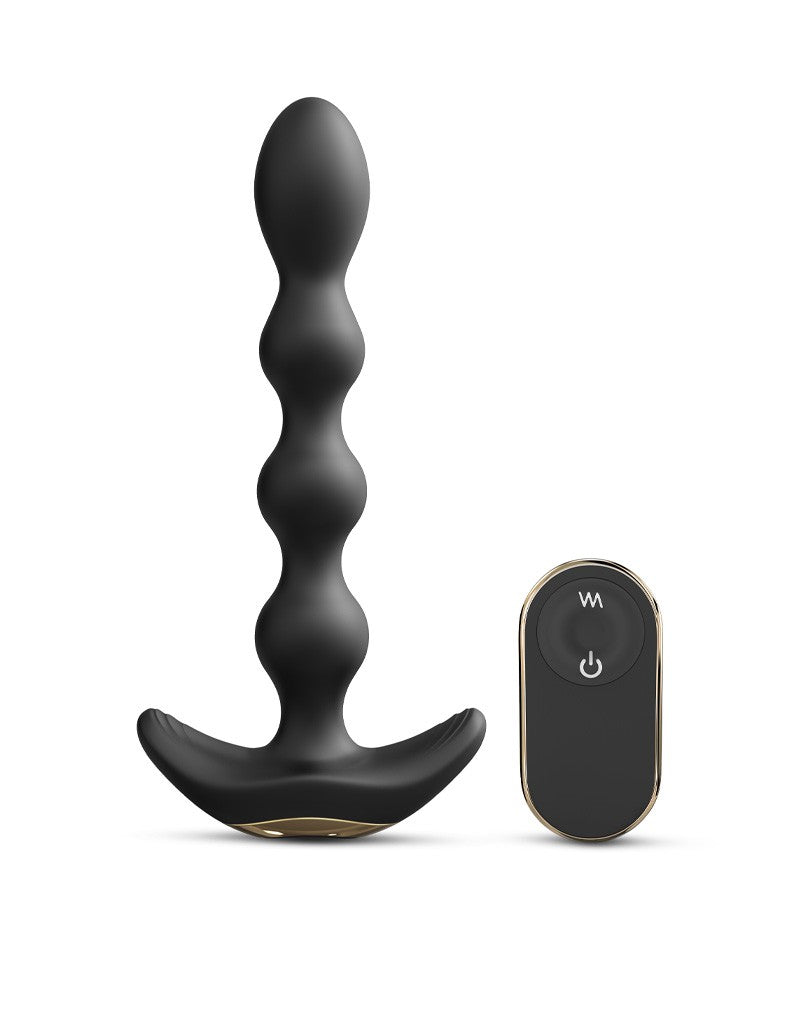 Dorcel - Flexi Balls - Analvibrator mit Fernbedienung - Schwarz