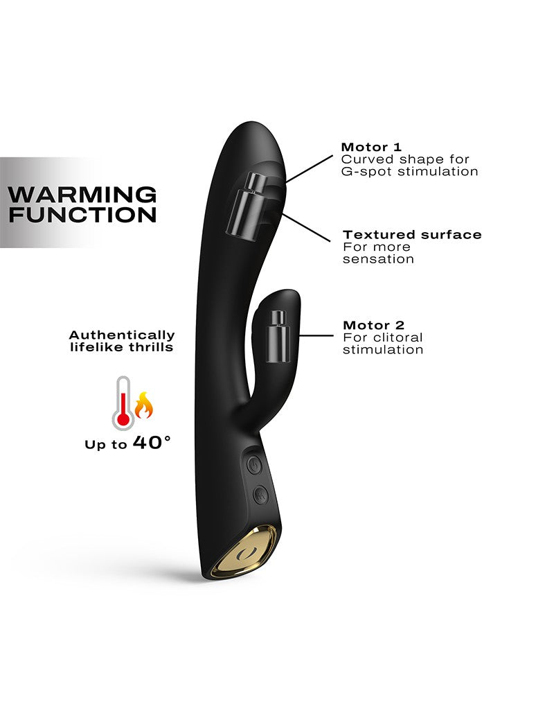 Dorcel - Flexi Rabbit - Heiz Rabbit-Vibrator - Weiß