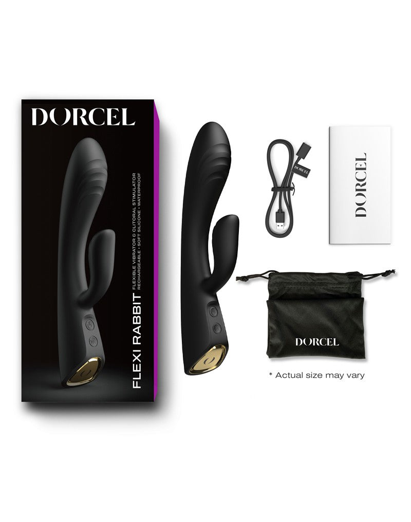 Dorcel - Flexi Rabbit - Heiz Rabbit-Vibrator - Weiß