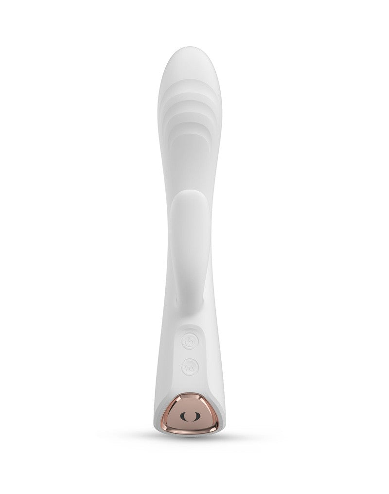 Dorcel - Flexi Rabbit - Heiz Rabbit-Vibrator - Weiß