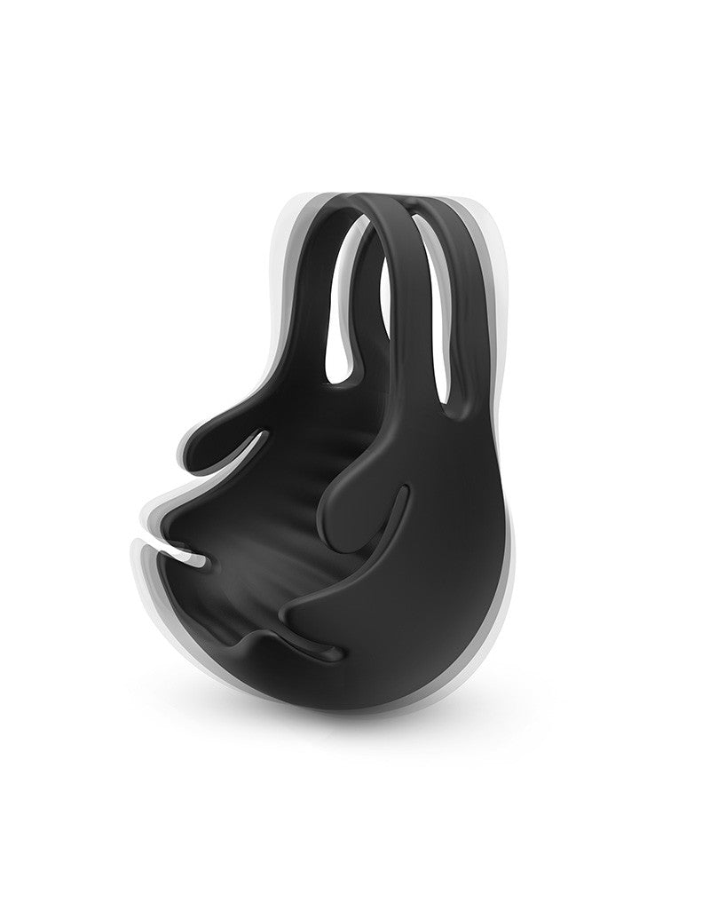 3: Dorcel - Fun Bag - Vibrierender Cockring und Hodenstimulator - Schwarz - 6072479
