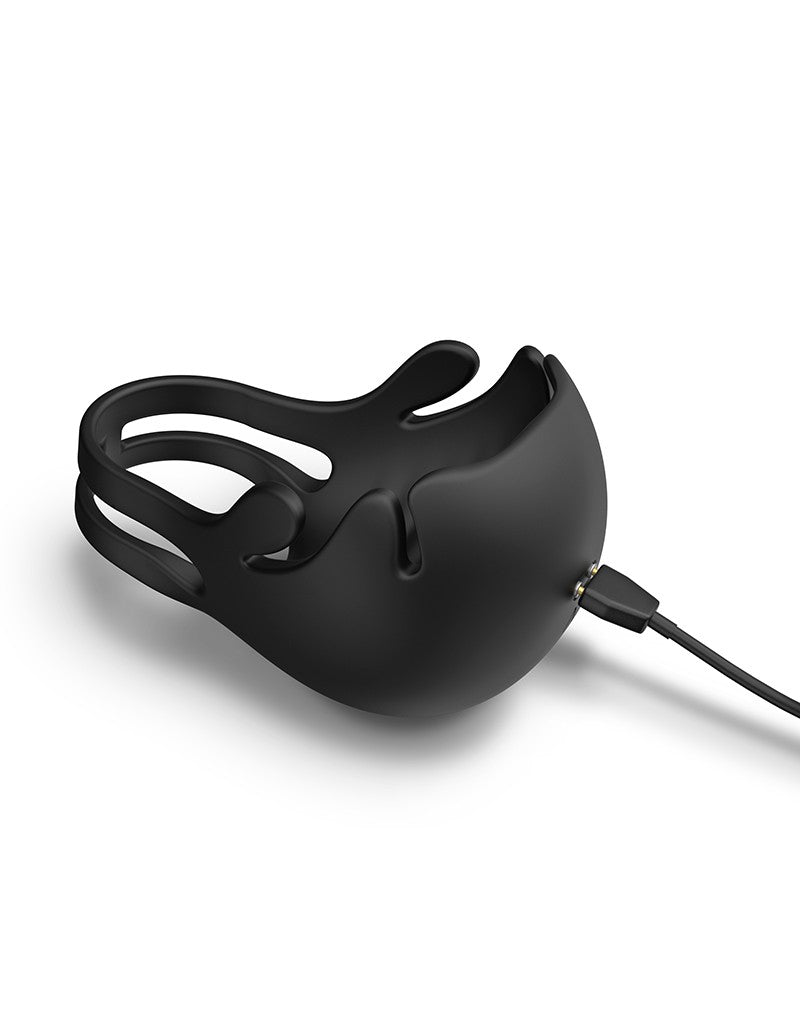 7: Dorcel - Fun Bag - Vibrierender Cockring und Hodenstimulator - Schwarz - 6072479