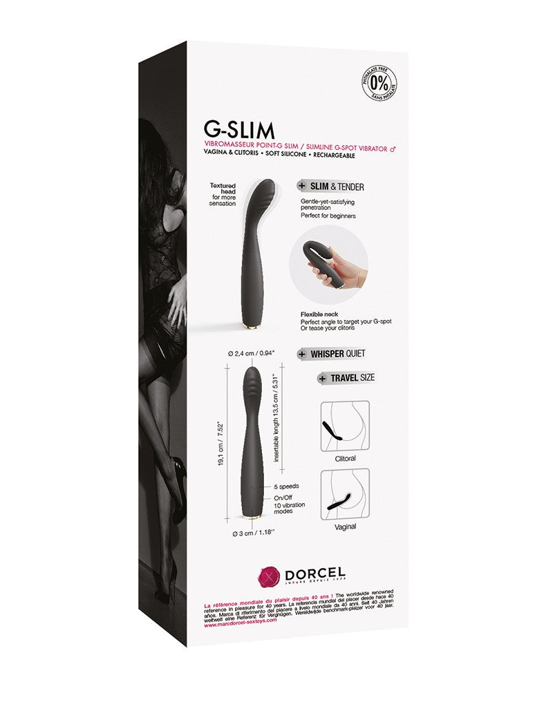 Dorcel - G-Slim - G-Spot Vibrator - Schwarz 6072639