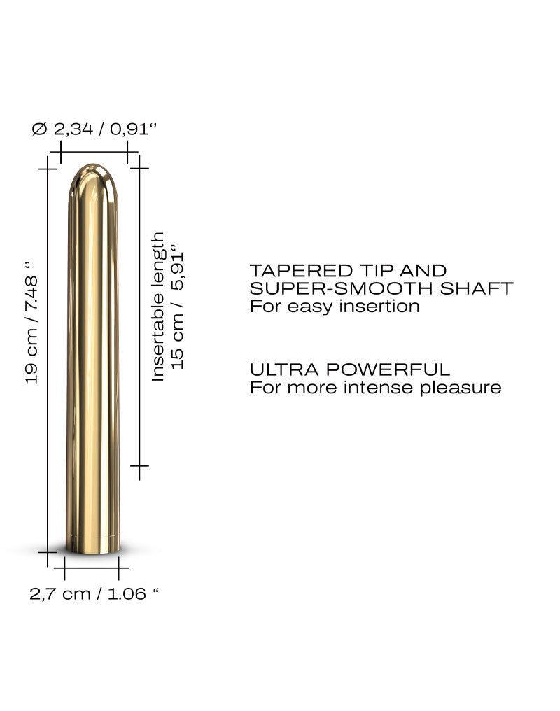 Dorcel - Golden Boy 2.0 - Bullet-Vibrator - Gold
