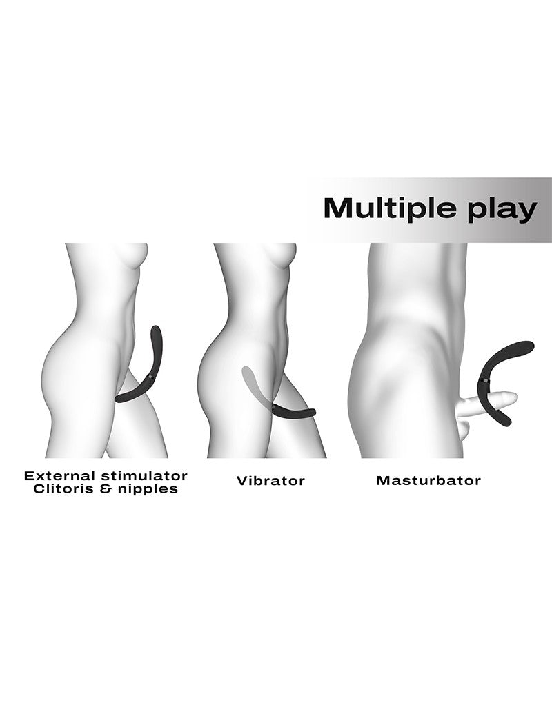 Dorcel - Infinite Joy - Multi-Vibrator - Schwarz