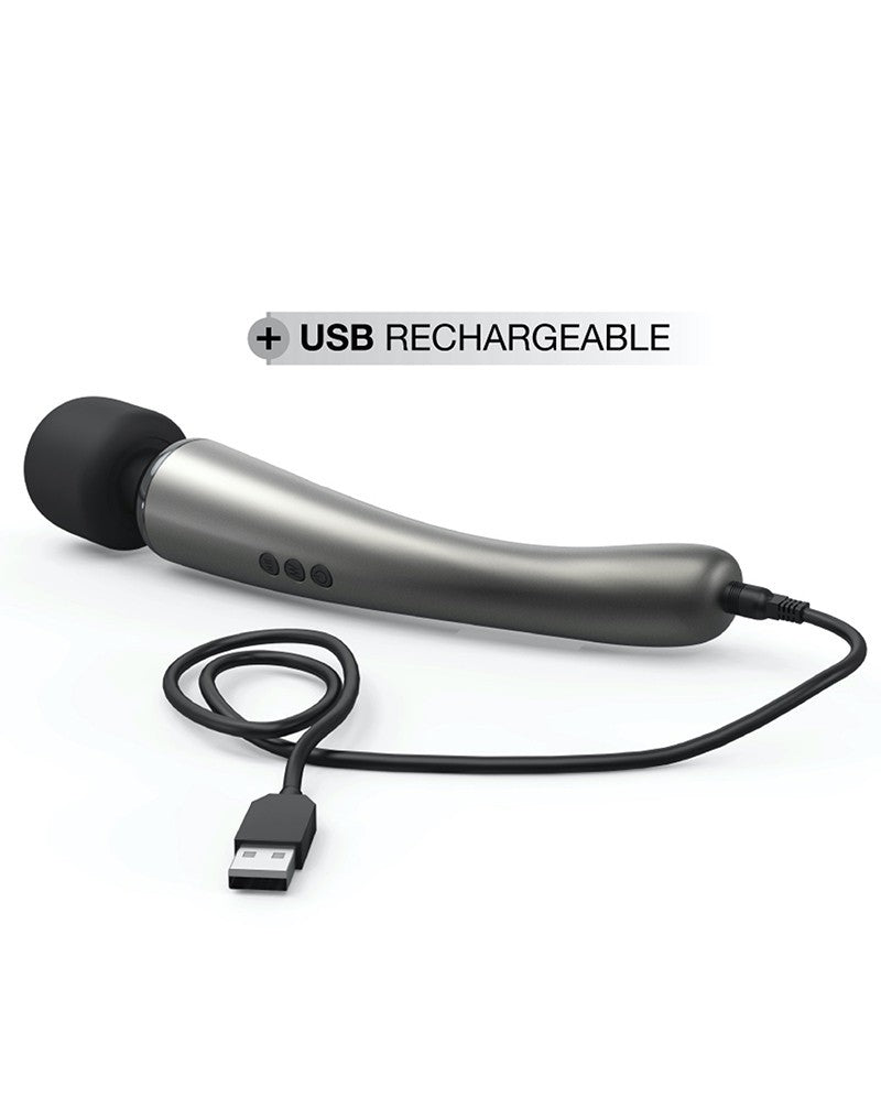 Dorcel - Megawand - Zauberstab Vibrator - Silber 6072646