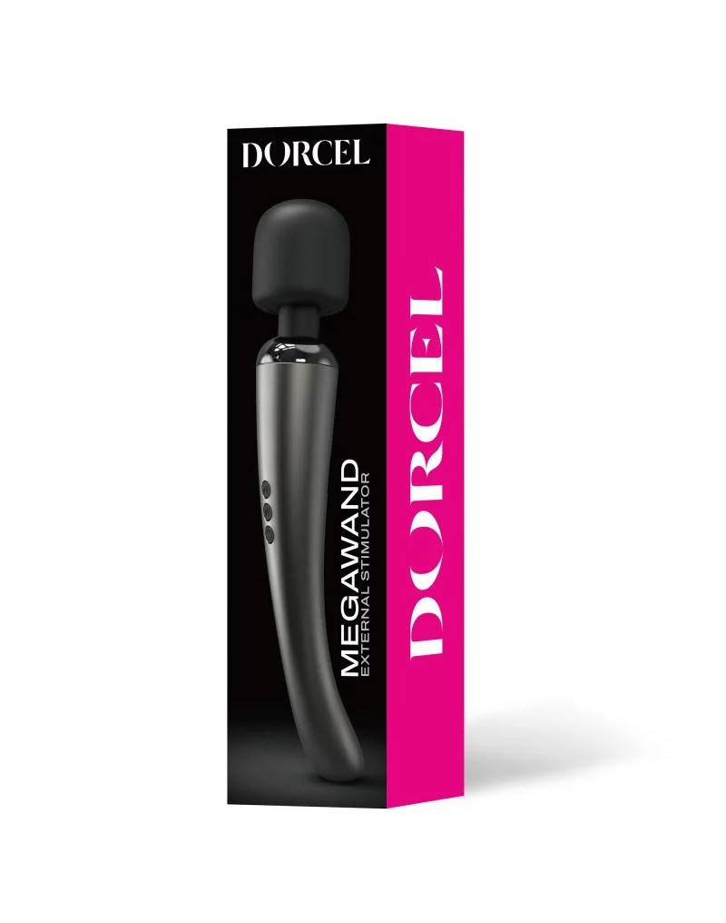 Dorcel - Megawand - Zauberstab Vibrator - Silber 6072646