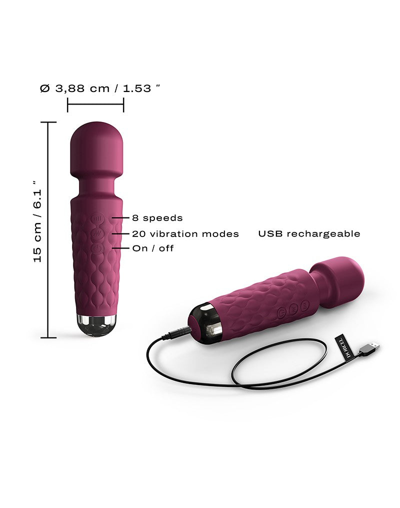 3: Dorcel - Mini Wanderful - Mini Wand Vibrator - Plum