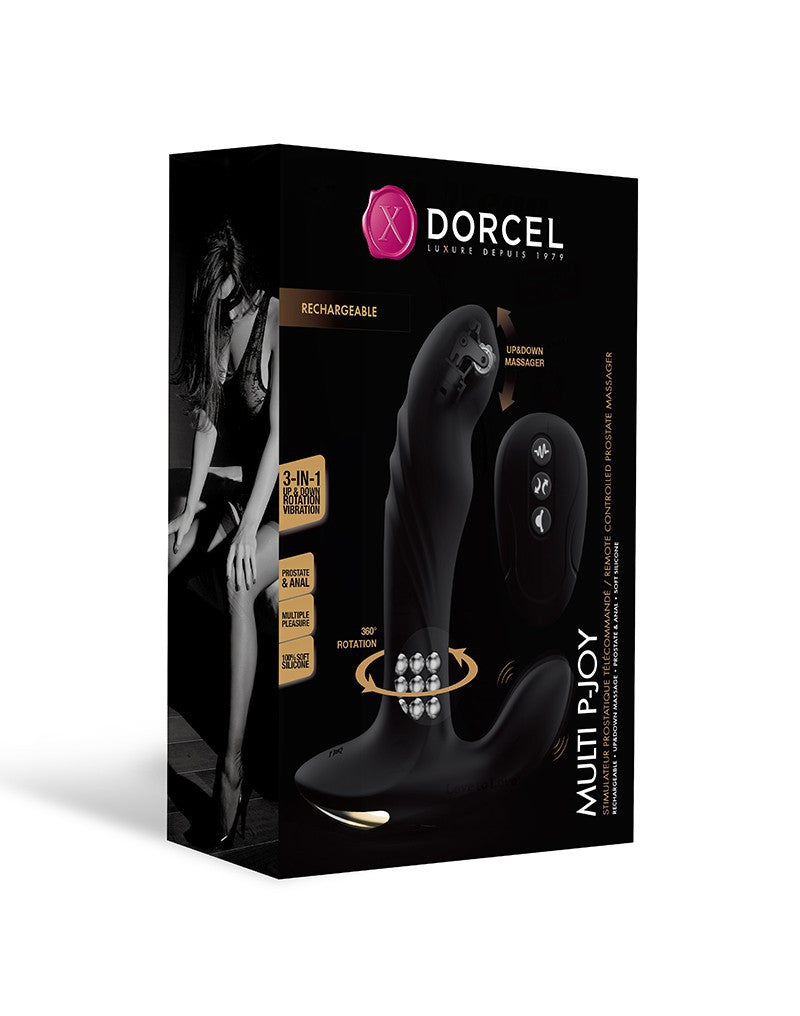 2: Dorcel - Multi P-Joy - Prostata-Massagegerät mit Fernbedienung - Schwarz