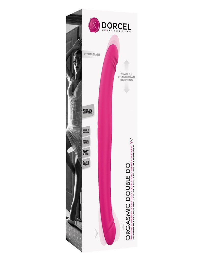 Dorcel - Orgasmic Double Do - Doppelvibrierender Dildo - Rosa - 6072516
