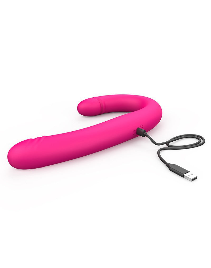 Dorcel - Orgasmic Double Do - Doppelvibrierender Dildo - Rosa - 6072516