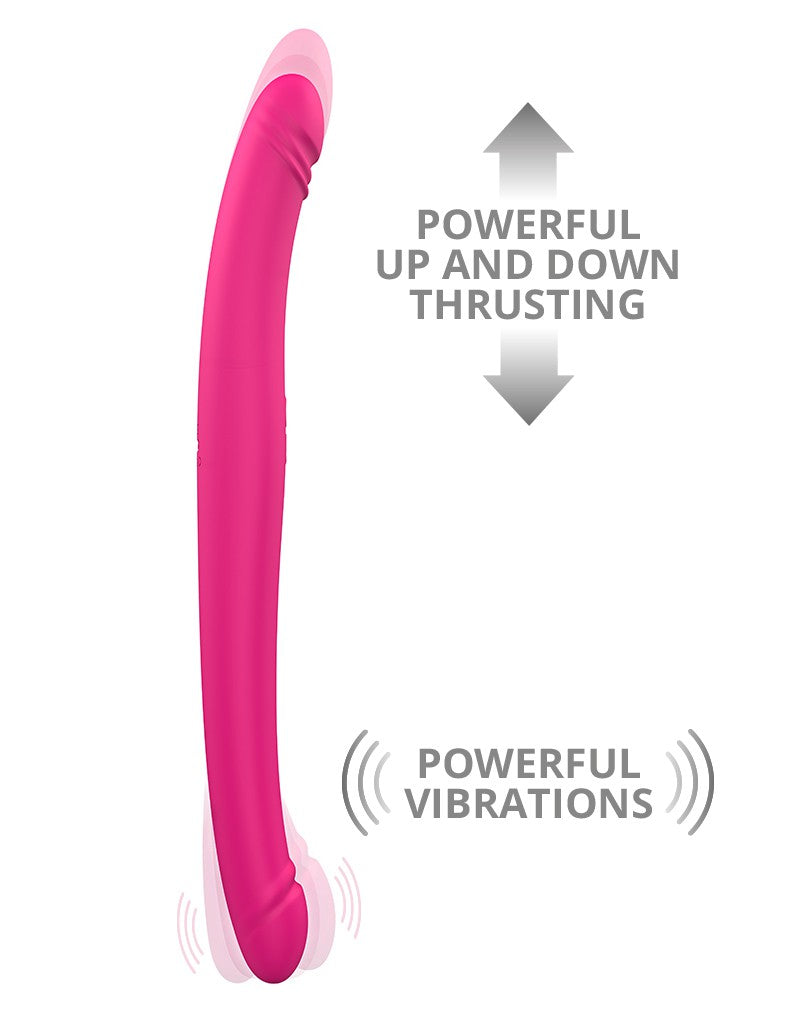 Dorcel - Orgasmic Double Do - Doppelvibrierender Dildo - Rosa - 6072516