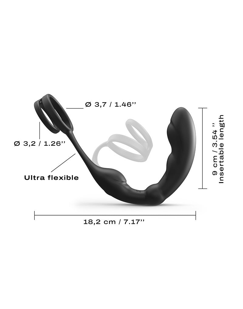 Dorcel - P-Ring - Perineum-Stimulator - Schwarz