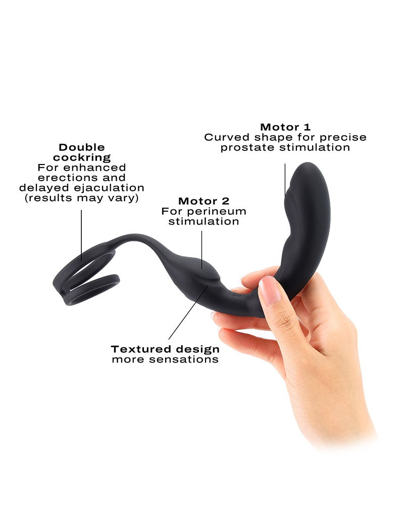Dorcel - P-Ring - Perineum-Stimulator - Schwarz