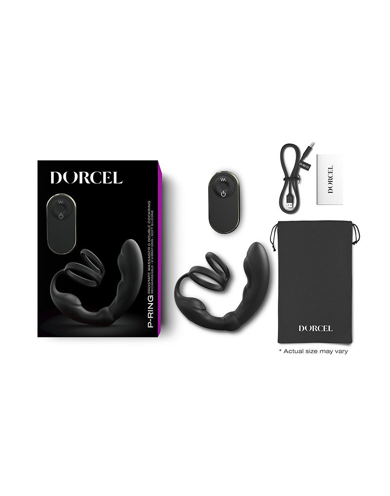 Dorcel - P-Ring - Perineum-Stimulator - Schwarz