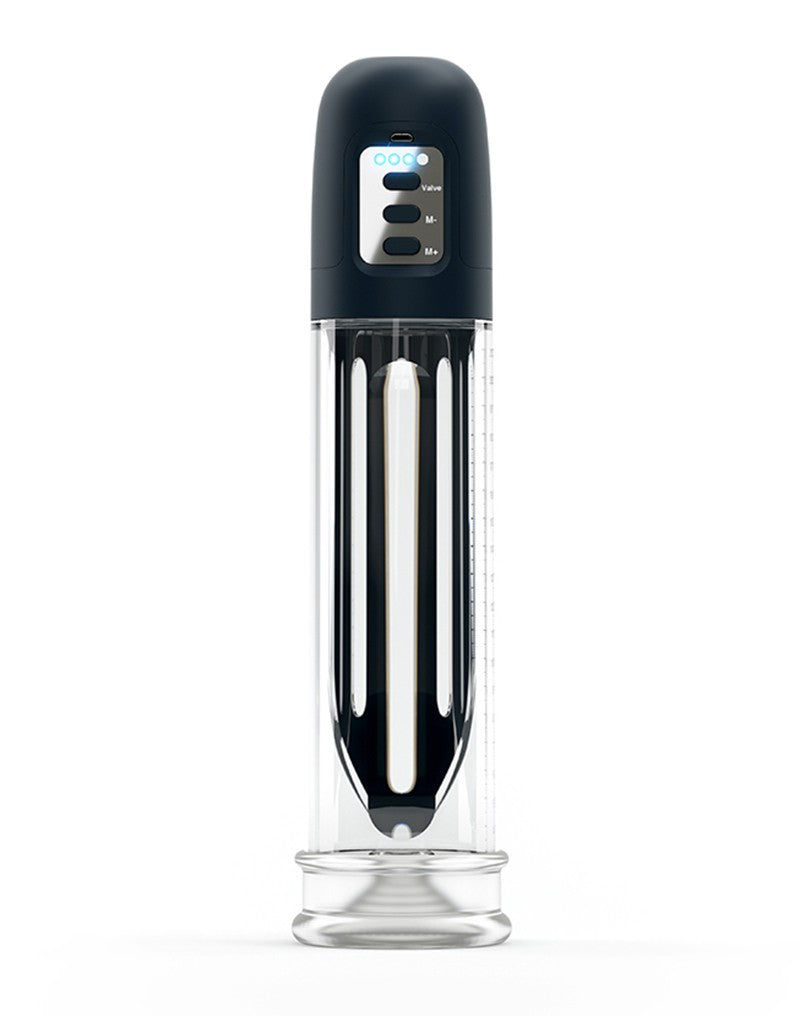 Rimba P-Pump - P-Pump PP05 - Elektronischer Penisvergrößerer mit Vaginahülle - Schwarz