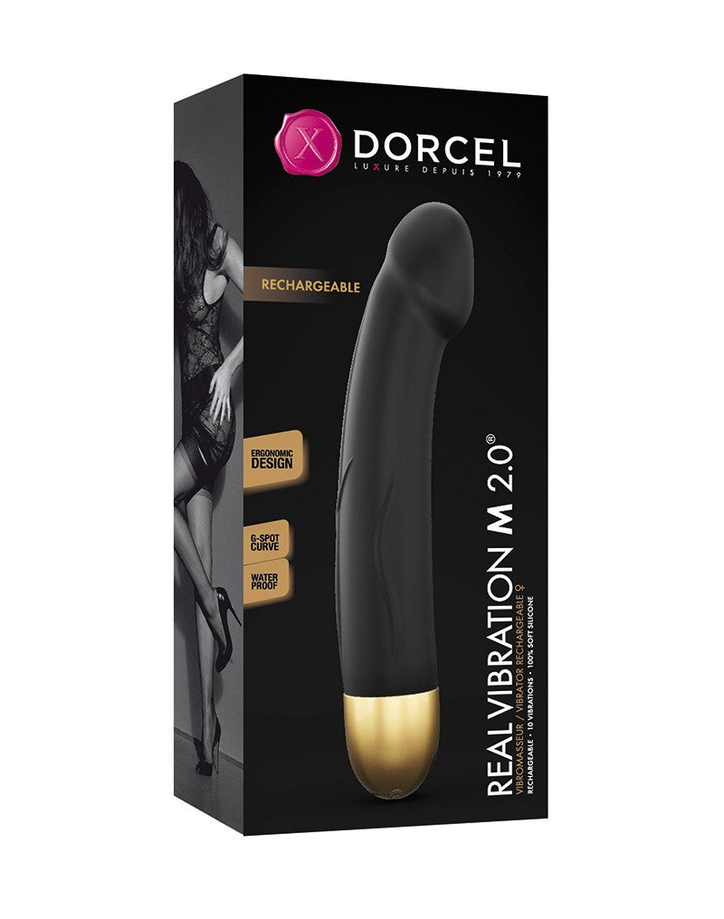 2: Dorcel - Real Vibration M 2.0  Black-Gold 6072233