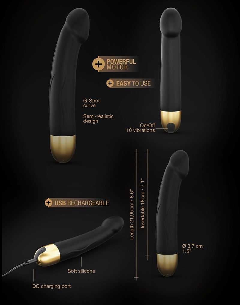 5: Dorcel - Real Vibration M 2.0  Black-Gold 6072233