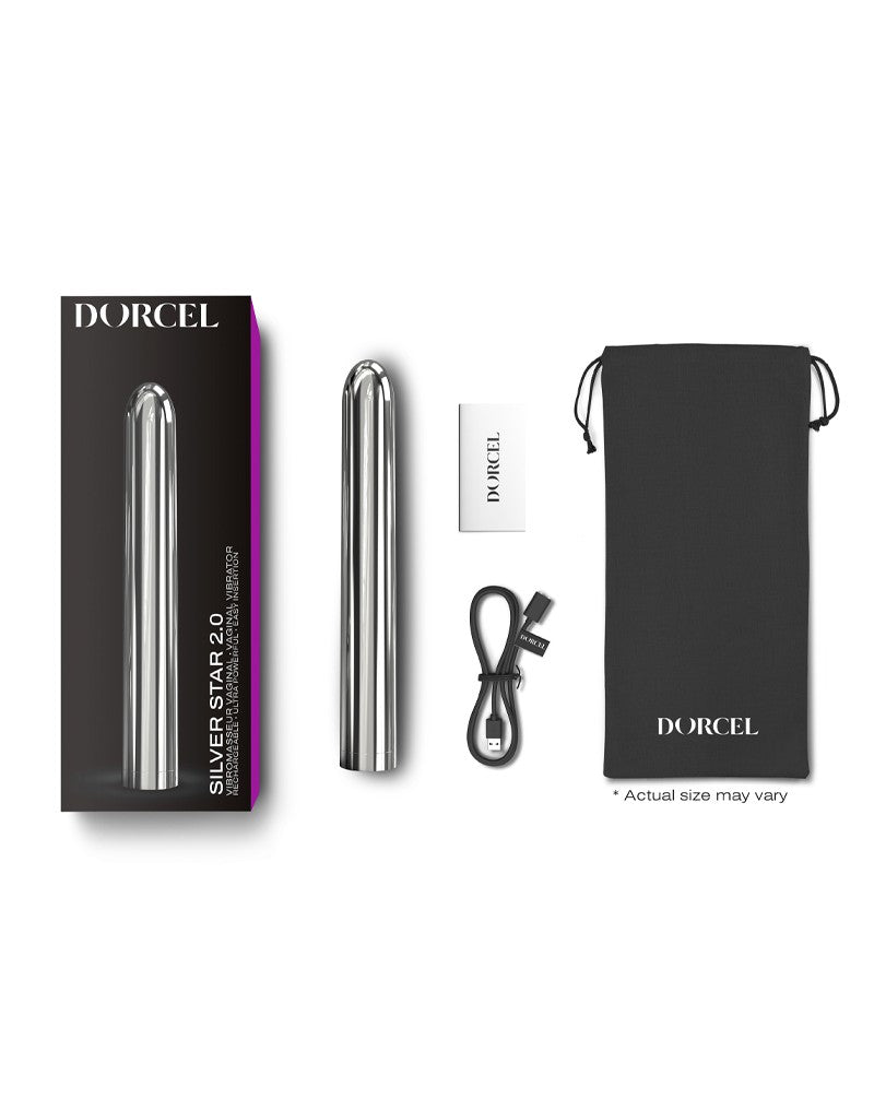 Dorcel - Silver Star 2.0 - Kugelvibrator - Silber
