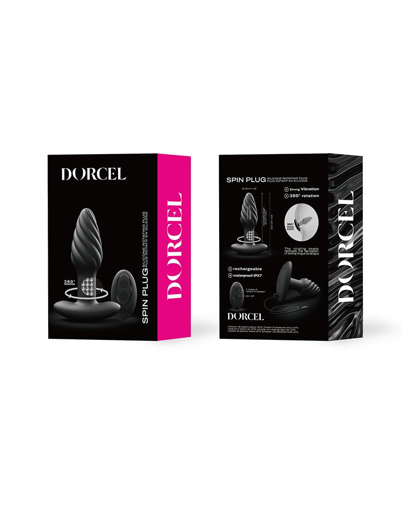 2: Dorcel - Spin Plug - Schwarz