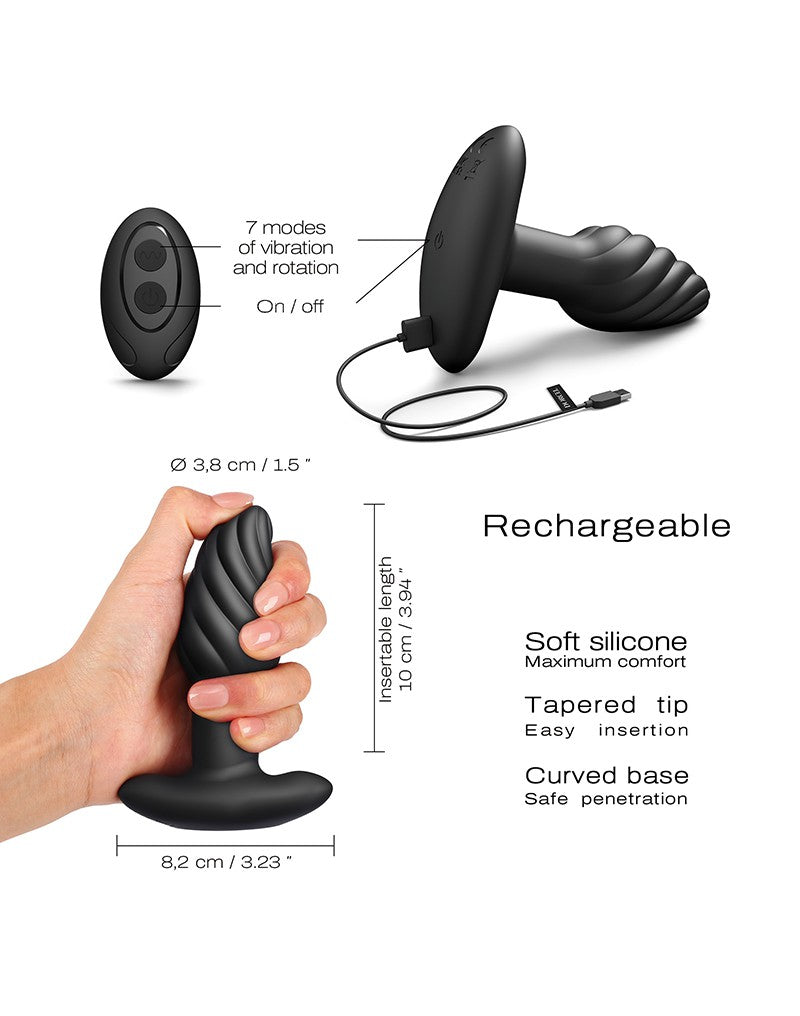 Dorcel - Spin Plug - Schwarz