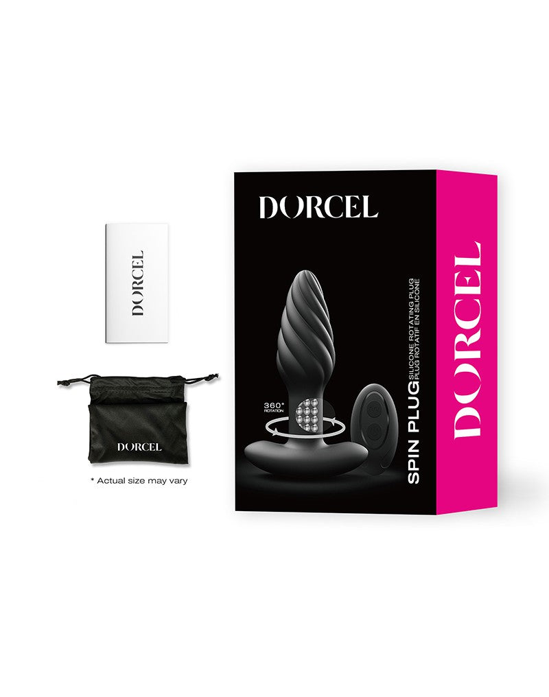 5: Dorcel - Spin Plug - Schwarz