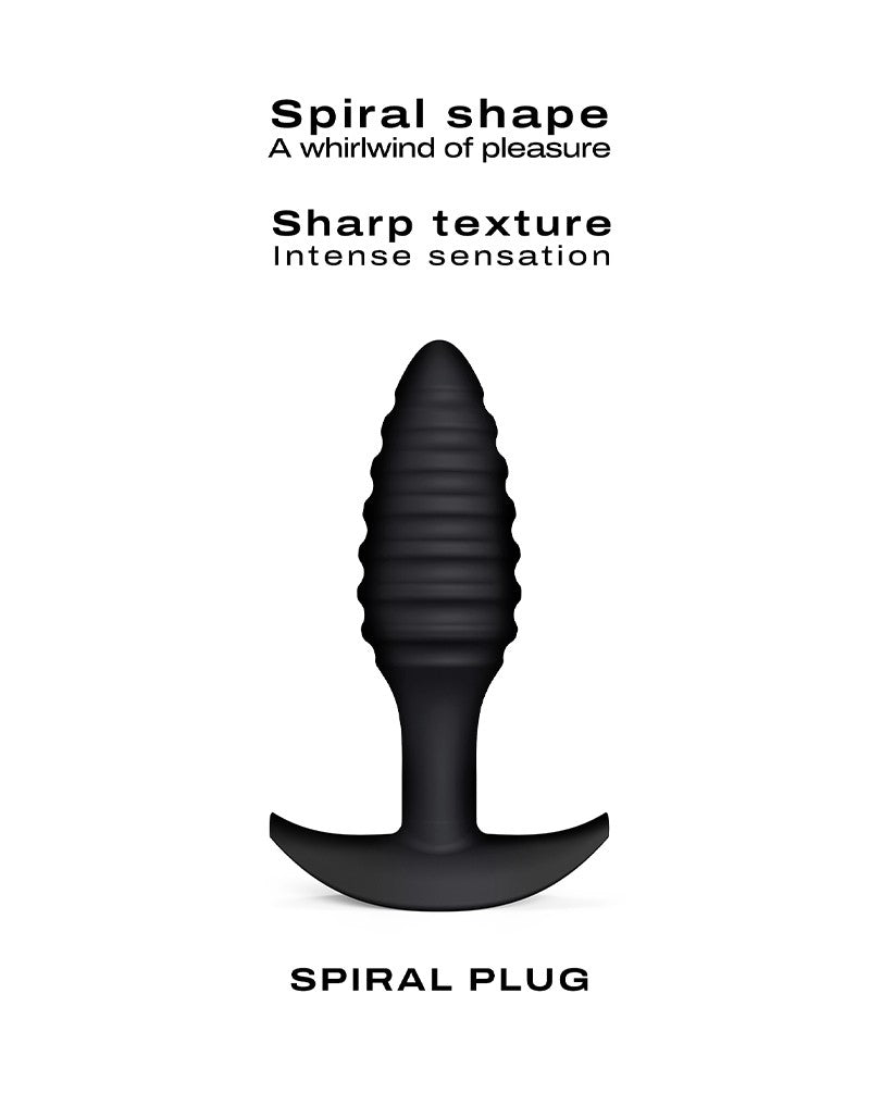 Dorcel - Spiral Plug - Butt Plug - Schwarz